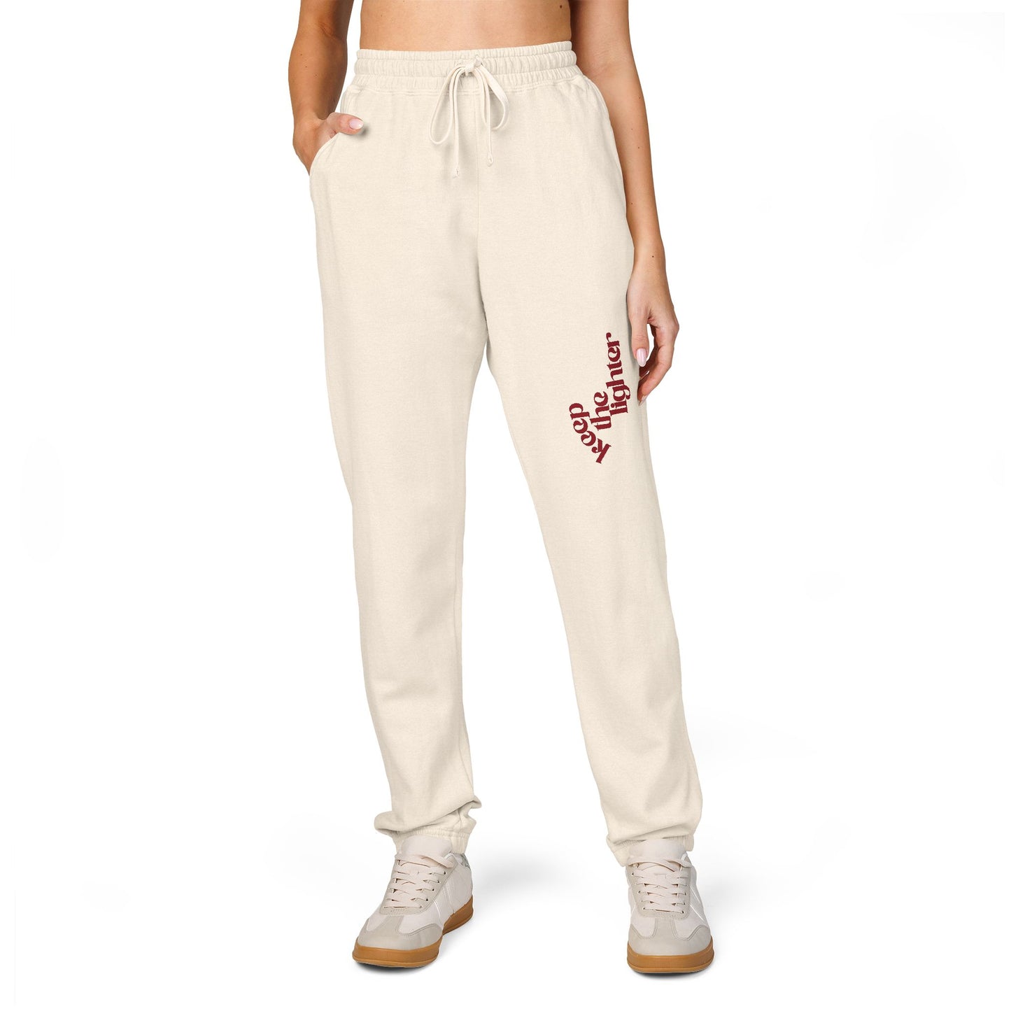 keep the lighter ♡ cozy fleece sweatpants
