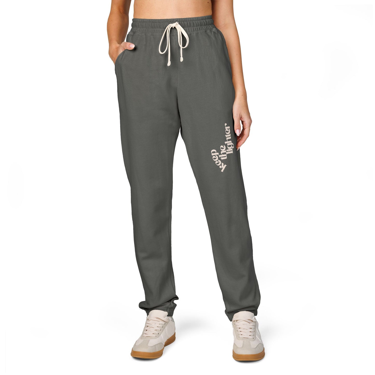 keep the lighter ♡ cozy fleece sweatpants