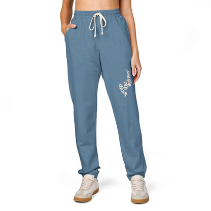 keep the lighter ♡ cozy fleece sweatpants