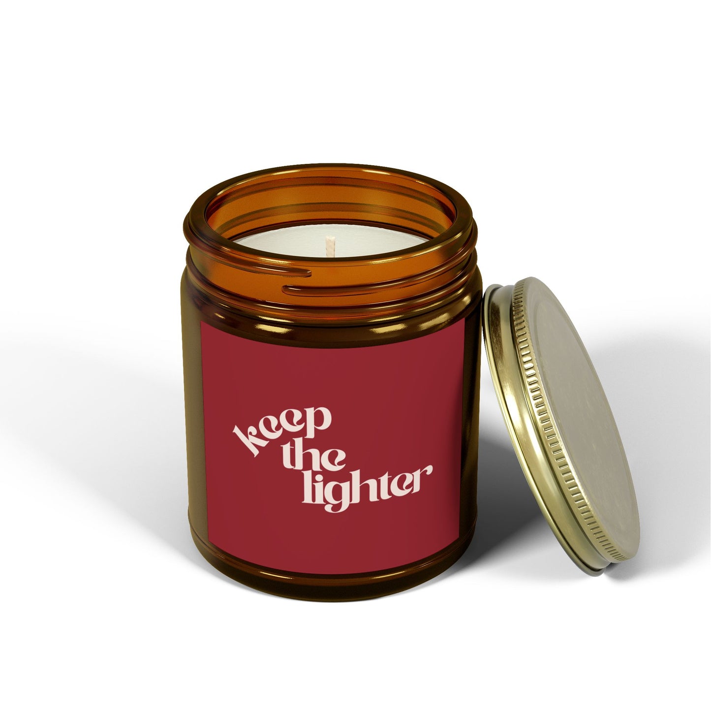 keep the lighter ♡ mango + coconut aromatherapy candle