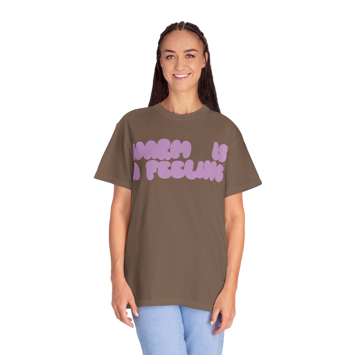 the warm feeling bubblegum cotton tee