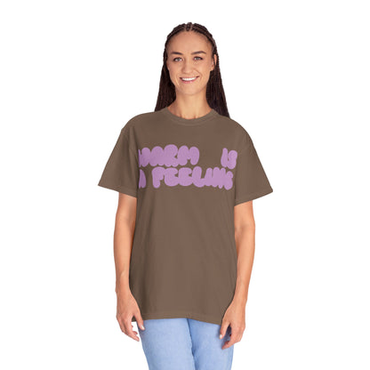 the warm feeling bubblegum cotton tee