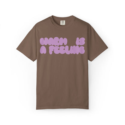 the warm feeling bubblegum cotton tee