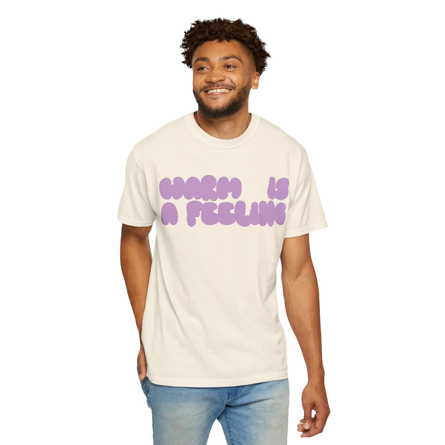 the warm feeling bubblegum cotton tee