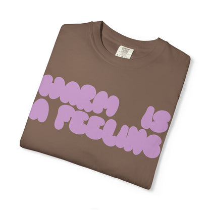 the warm feeling bubblegum cotton tee