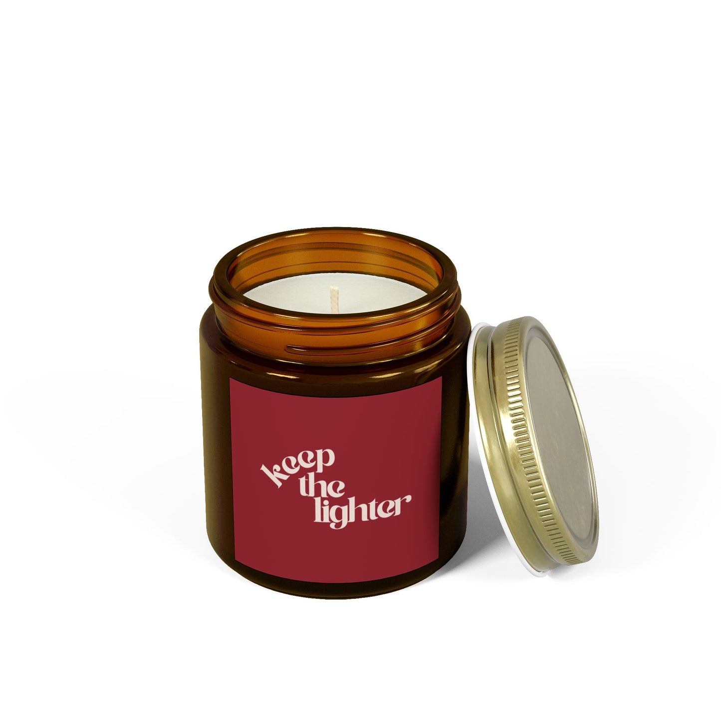 keep the lighter ♡ mango + coconut aromatherapy candle