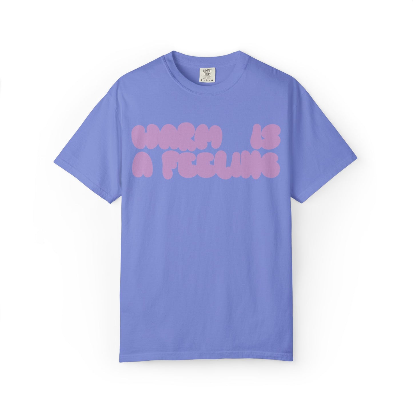 the warm feeling bubblegum cotton tee