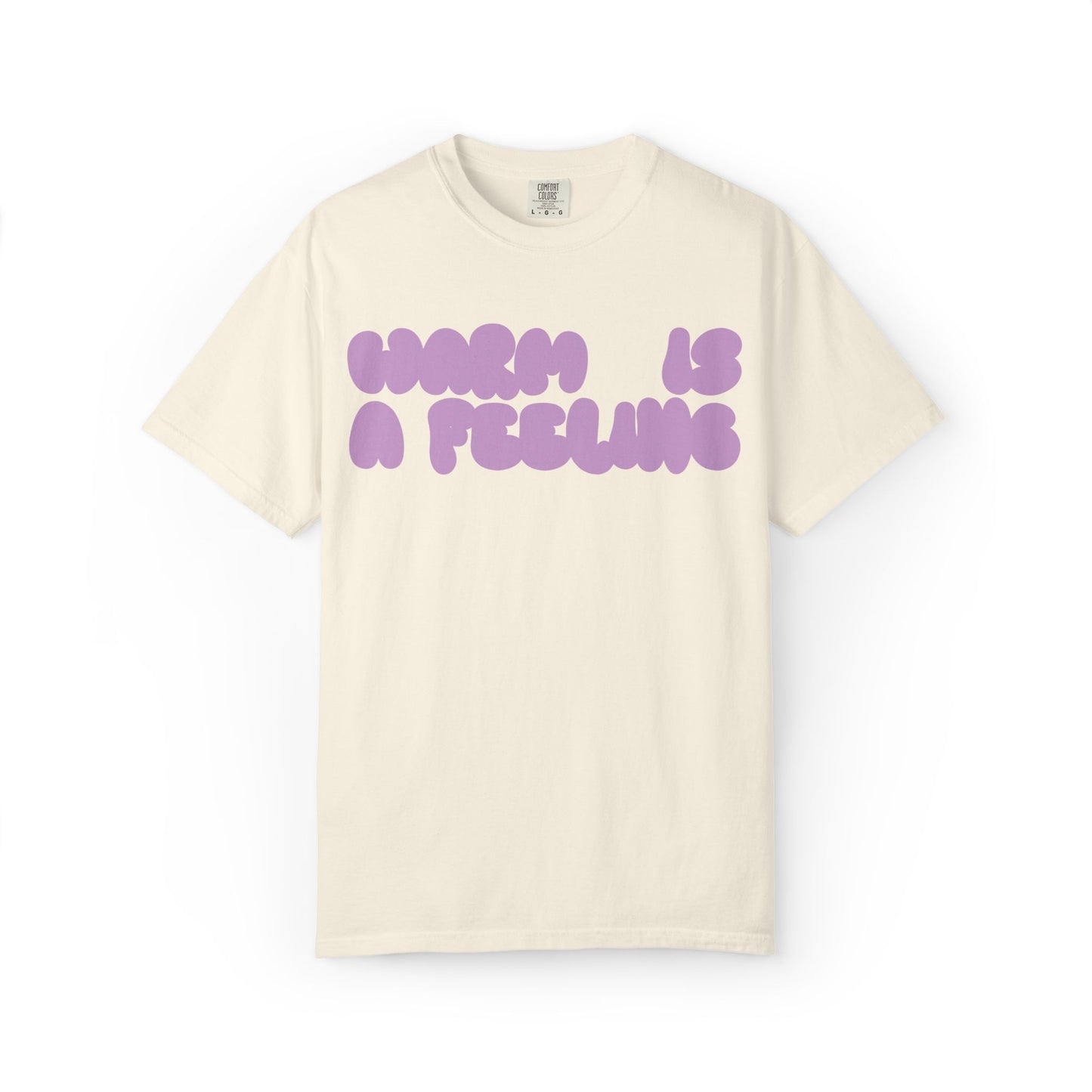 the warm feeling bubblegum cotton tee