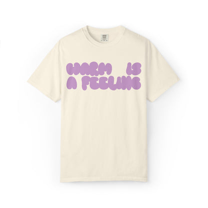 the warm feeling bubblegum cotton tee