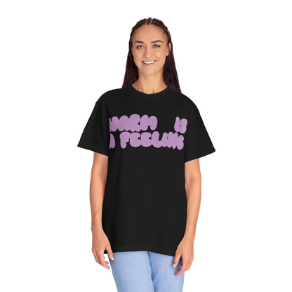 the warm feeling bubblegum cotton tee